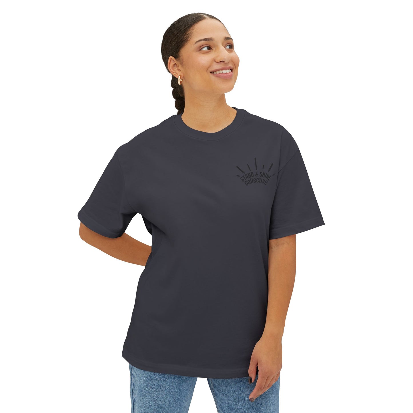 Names of Jesus Oversized Boxy Tee - Stand & Shine Collective