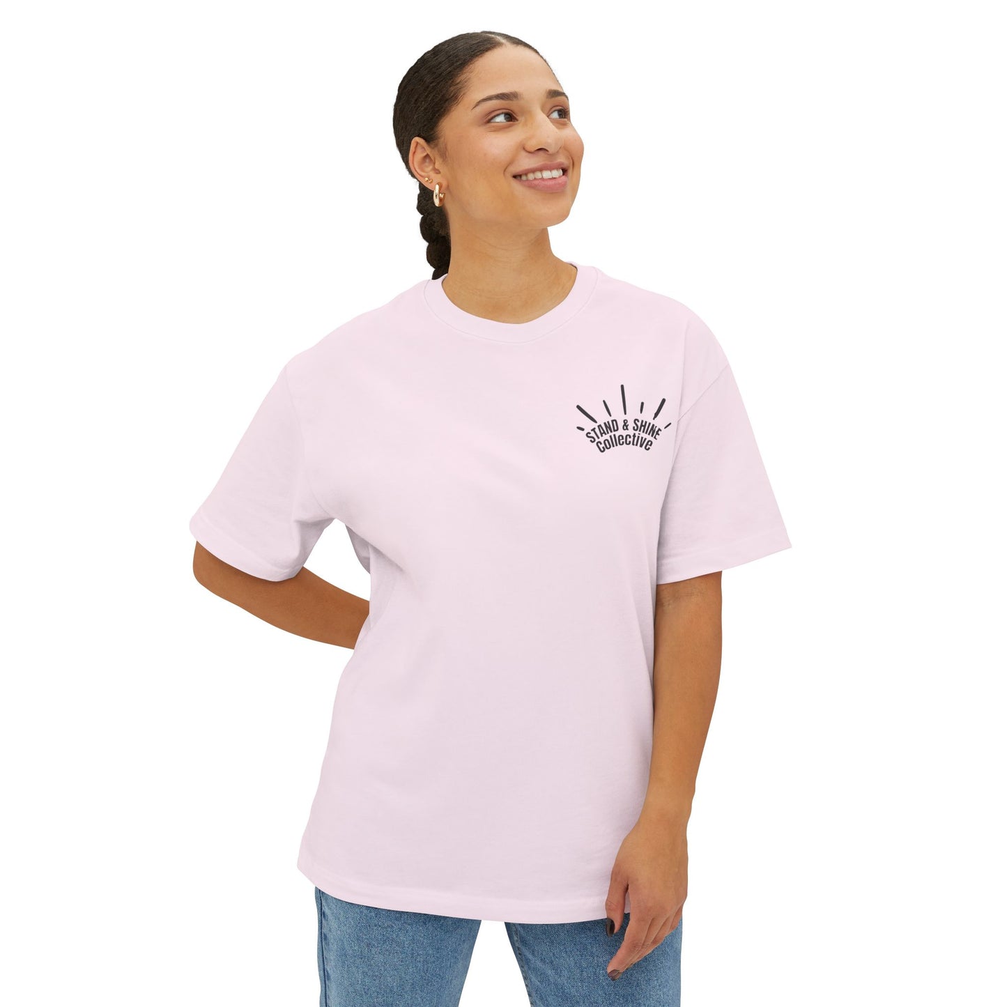 Names of Jesus Oversized Boxy Tee - Stand & Shine Collective